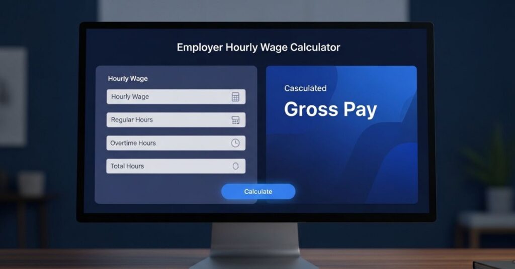 Arbeitgeber Stundenlohn Rechner